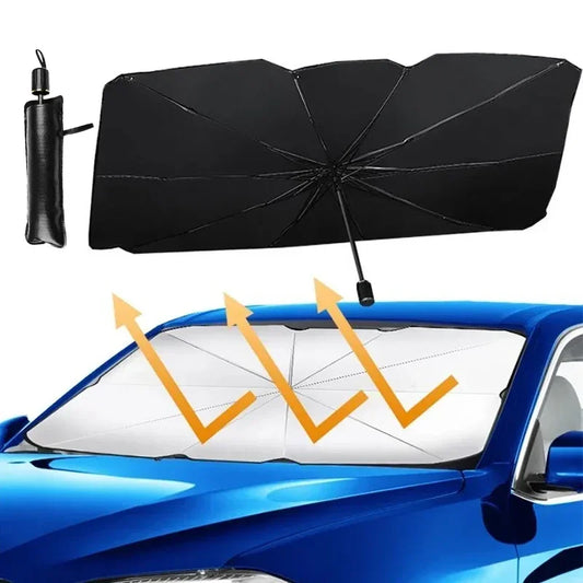 Premium Car Sunshade Umbrella - Block UV Rays, Reduce Heat