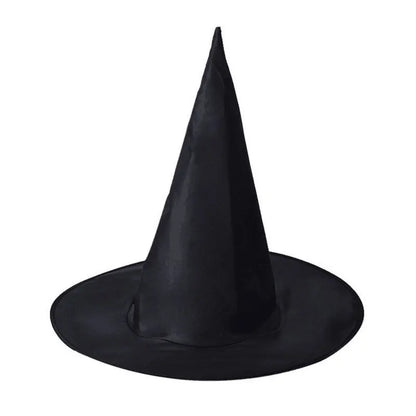 LED Halloween Witch Hat - Flashing Light Starry Sky Decoration - Bascora