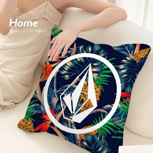 Taie d'oreiller avec logo - Impression 3D en polyester 40 x 40 cm