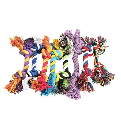 Durable Braided Bone Rope Chew Toy for Dogs - Bascora