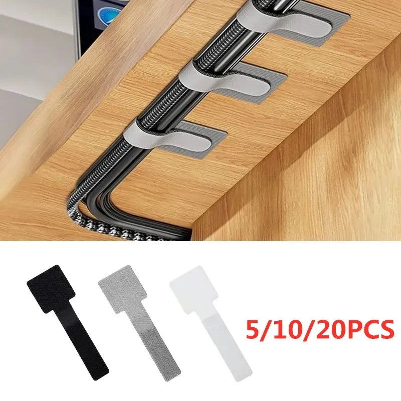 Bridas organizadoras de cables: bridas de nailon desmontables para la gestión de cables
