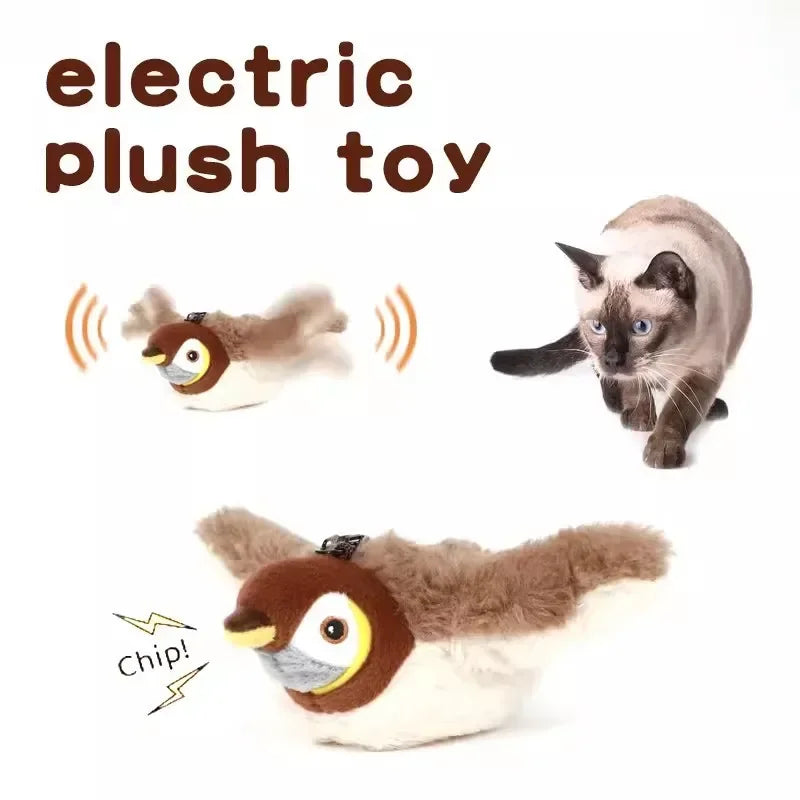 Interactive Cat Toys - Rechargeable Flying Bird