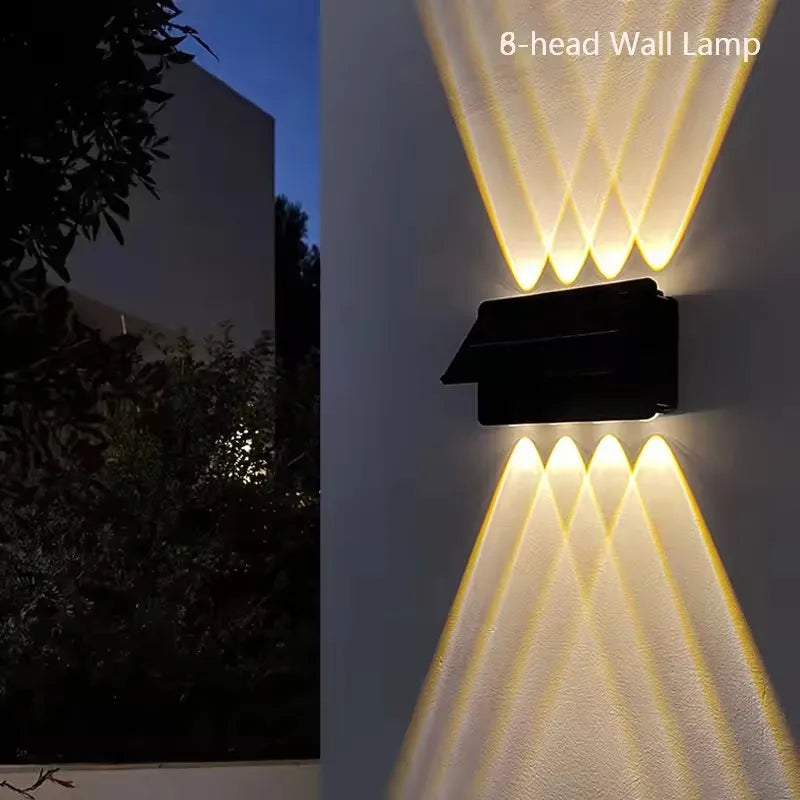 Solar Wall Light - Waterproof LED