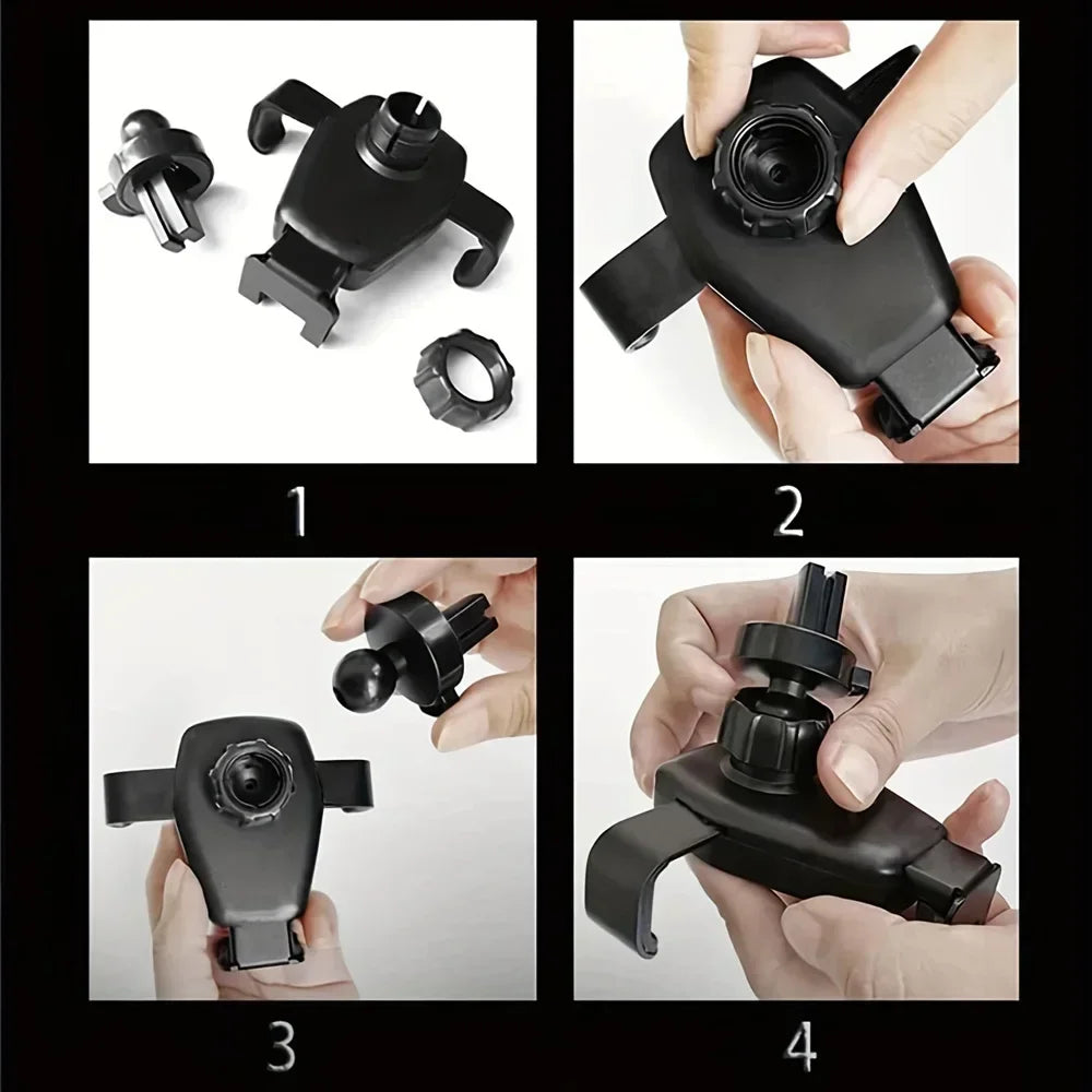 Cargador inalámbrico para coche de 30 W: carga rápida y soporte seguro