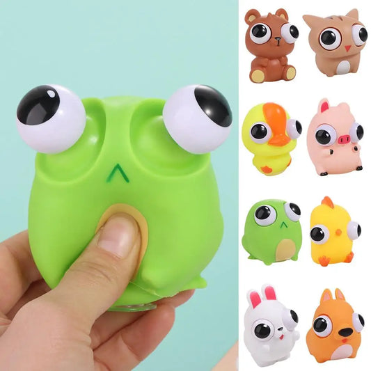 Pop Eye Squeeze Animal Sensory Stress Relief Toy