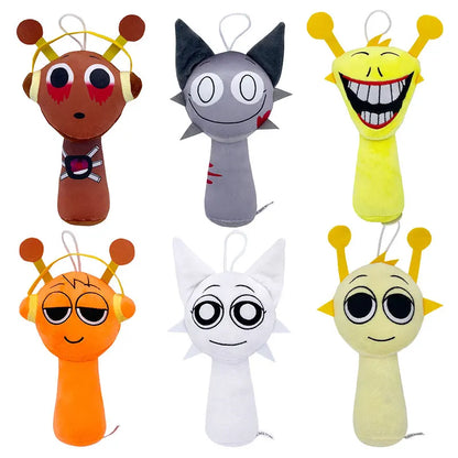 Cartoon Plush Toys - Stuffed Animal Doll Set for Kids - Bascora