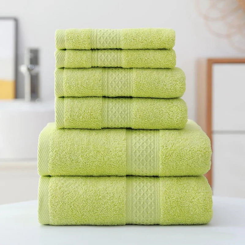 Luxurious Cotton Towel Set - Ultra Soft Bath Towel Collection