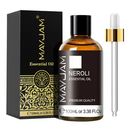Essential Oil Set with Dropper - Aromatherapy Oils for Diffusers - Bascora