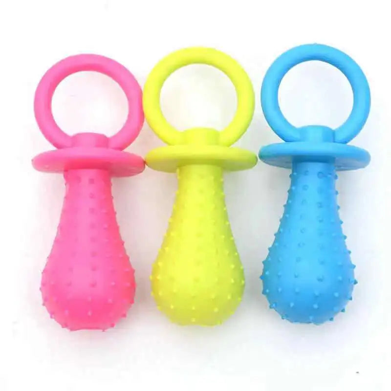 Jouets à mâcher en caoutchouc pour petits chiens - Résistants aux morsures, pour l'entraînement et le nettoyage des dents