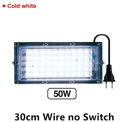 LED Grow Light Floodlight - 220V Indoor Culture Lamp 50W/100W - Bascora