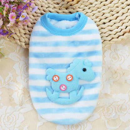 New Born Puppy Fleece Clothing - Bascora