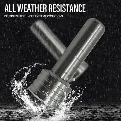 Premium Aluminum Flashlight - Super Bright Rechargeable - Bascora