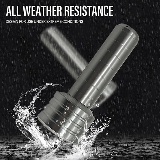 Premium Aluminum Flashlight - Super Bright Rechargeable
