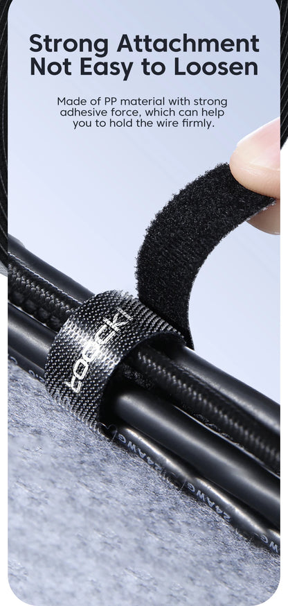 Cable Organizer - USB Cord Protector & Management Tape - Bascora