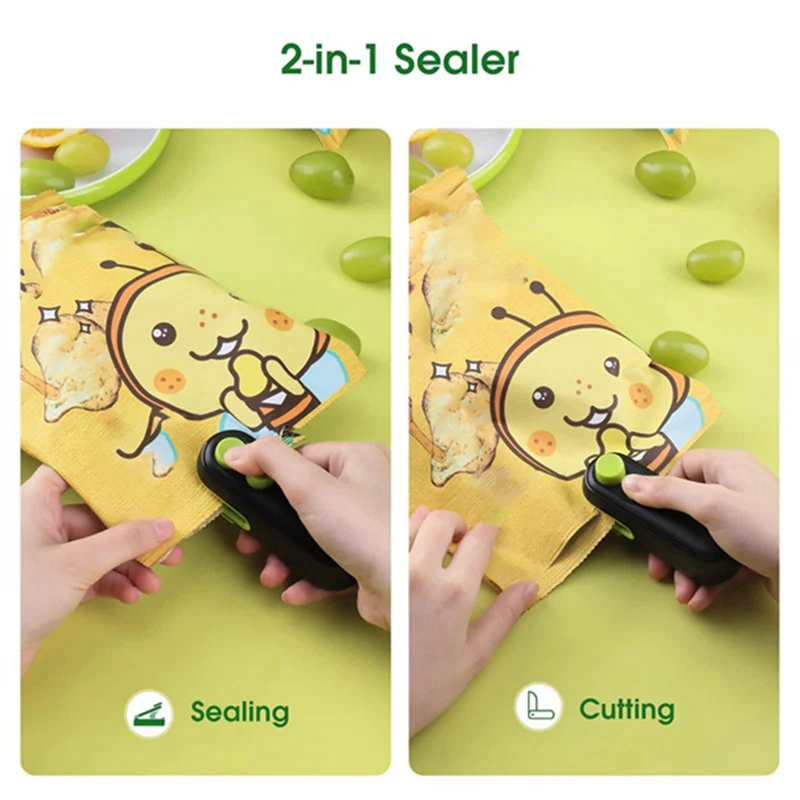 Reliable Mini Bag Sealer - Rechargeable Vacuum Sealing Machine