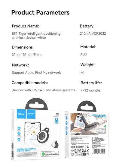 Bluetooth GPS Smart Tracker - Multi-Purpose Anti-Lost Device - Bascora