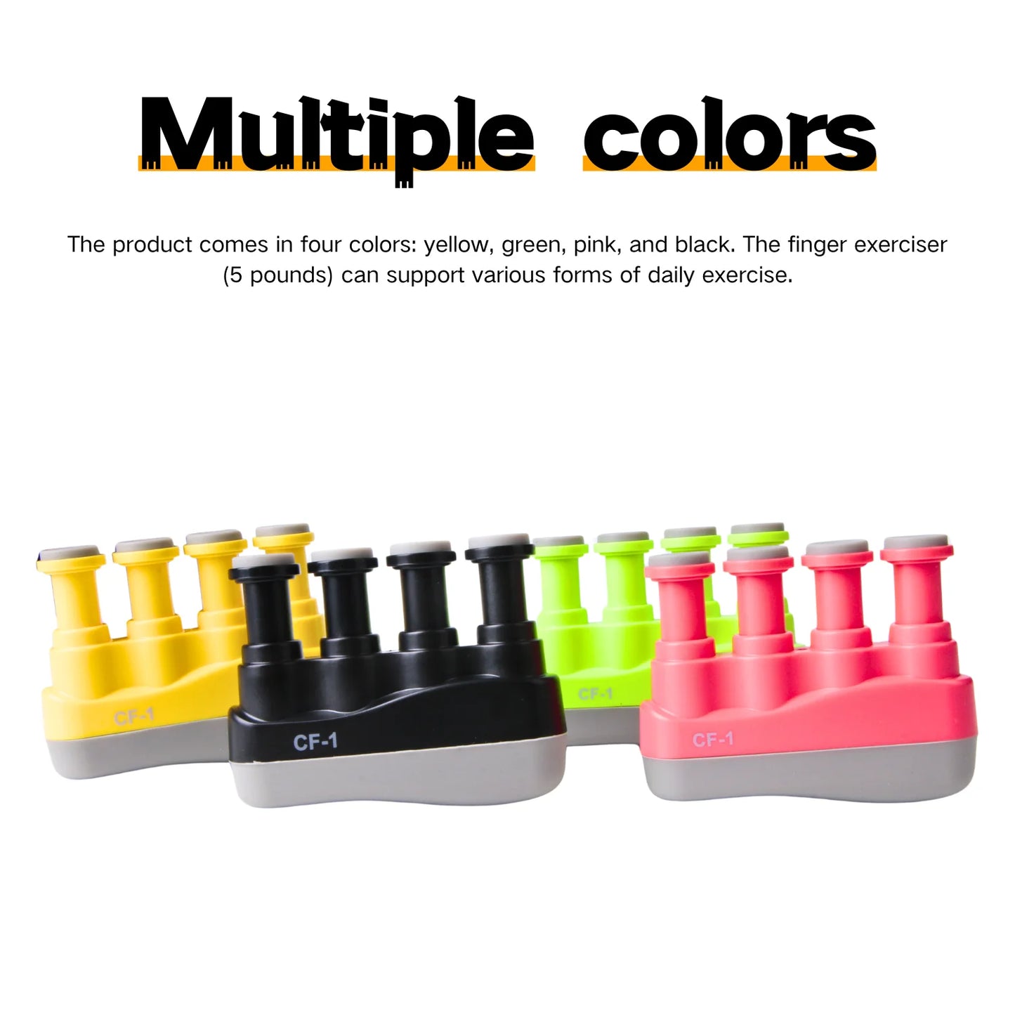 Hand Exerciser - Finger Strength Trainer with Adjustable Tension
