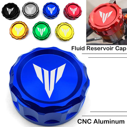Motorcycle Brake Clutch Fluid Reservoir Cover Cap - Rear Accessories - Bascora