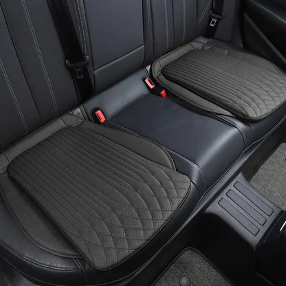 Luxury Leather Car Seat Cushion - 54cm Universal - Bascora