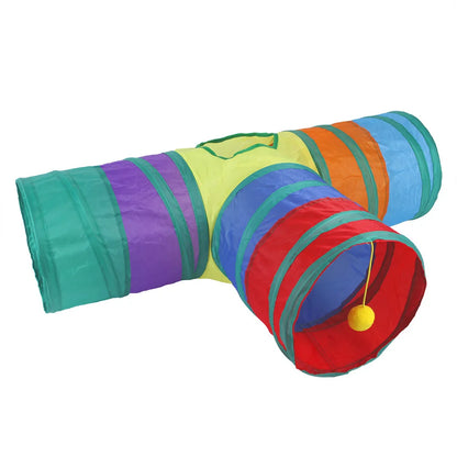 Foldable Cat Tunnel - Indoor Fun