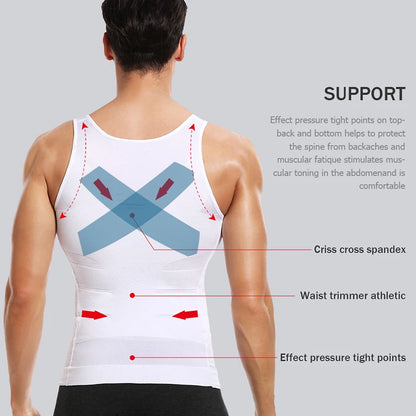 Men's Slimming Vest - Bascora