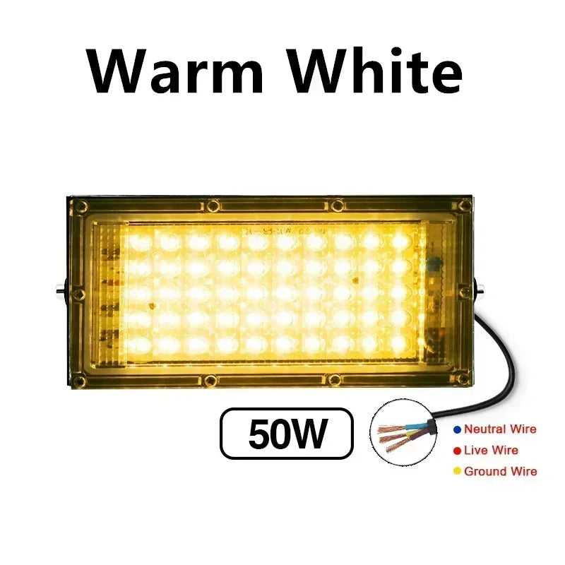 LED Phyto Spotlight 220V - Full Spectrum Hydroponic Plant Light 50W/100W