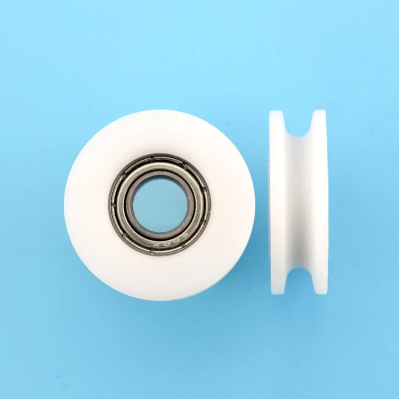 Precision Roller Pulley - 8mm U-Groove Guide Wheel