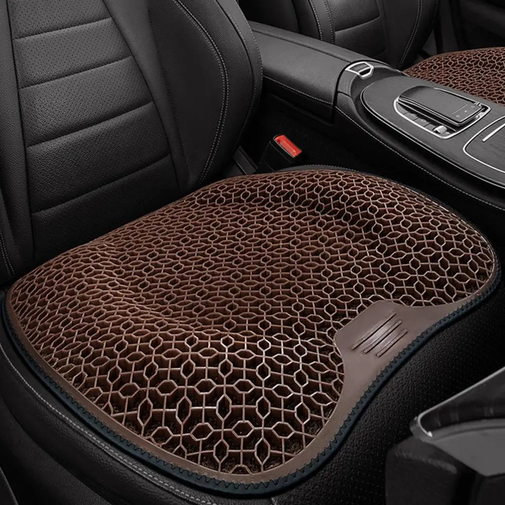 Gel Car Seat Cushion - Cooling Honeycomb Design