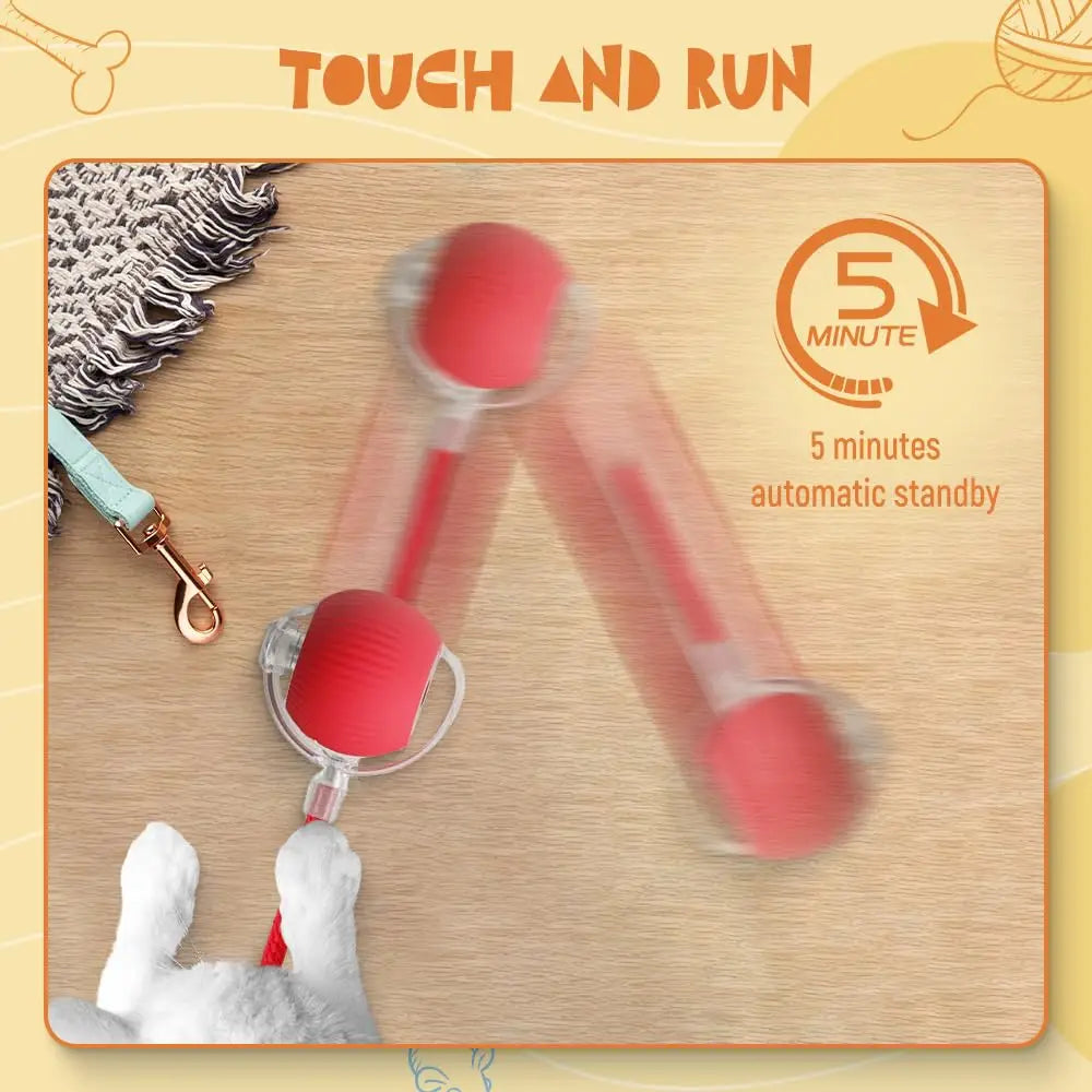 Speedy Tail 2.0 Smart Interactive Rolling Cat Toy Ball
