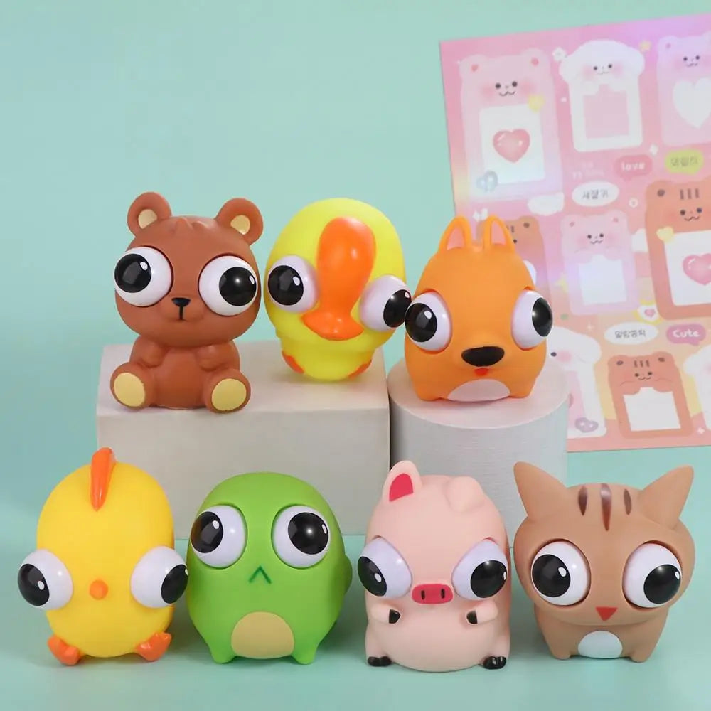 Pop Eye Squeeze Animal Sensory Stress Relief Toy