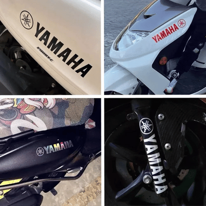 Motorcycle Reflective Laser Letter Stickers - Body Decoration Decals - Bascora