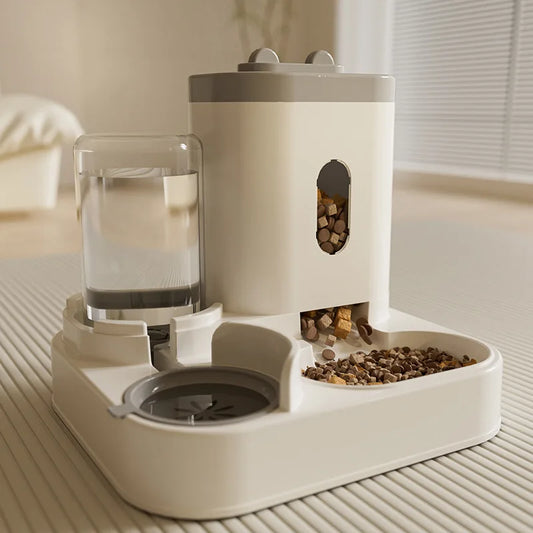 Distributeur automatique intelligent de nourriture et d'eau pour chats