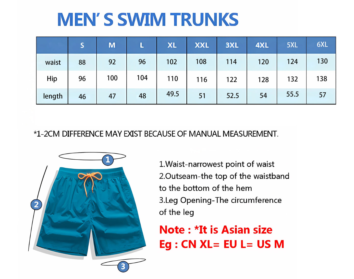 Short de bain hawaïen à motif vague pour homme, séchage rapide