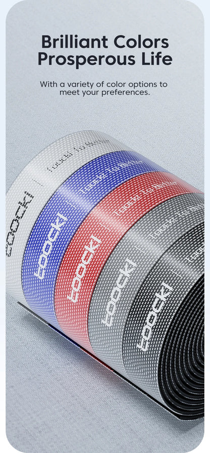Cable Organizer - USB Cord Protector & Management Tape - Bascora
