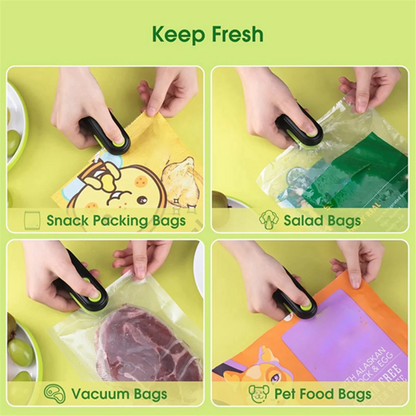 Reliable Mini Bag Sealer - Rechargeable Vacuum Sealing Machine - Bascora