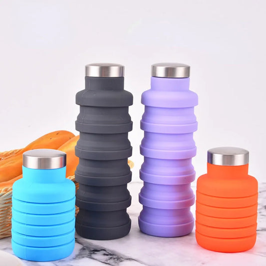 Collapsible Water Bottle - BPA Free Silicone