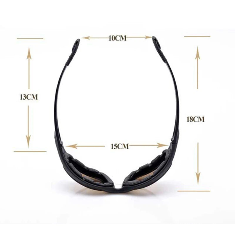 Daisy X7 Polarized Sunglasses - Tactical Military Goggles