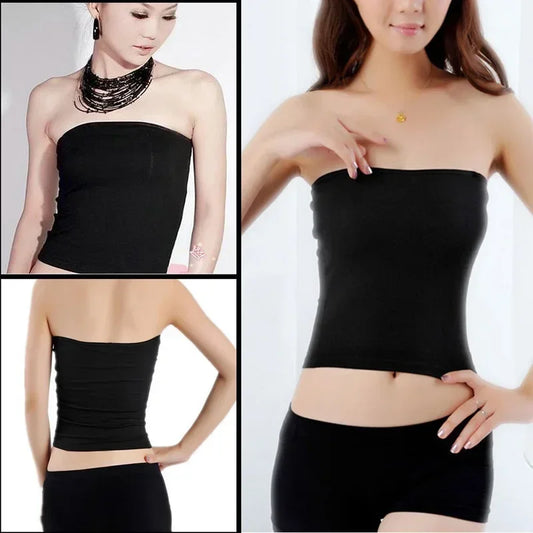 Women's Tube Top Corset - Strapless Shapewear Layering