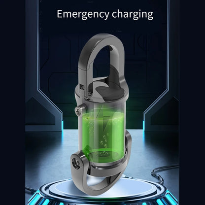 Rechargeable LED Keychain Flashlight - Compact Work Light - Bascora