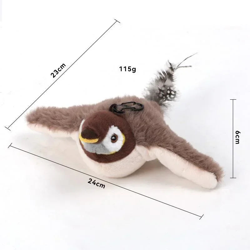 Interactive Cat Toys - Rechargeable Flying Bird