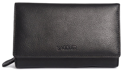 Paula RFID Leather Trifold Purse