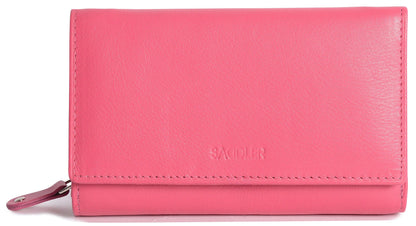 Paula RFID Leather Trifold Purse