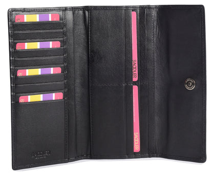 Claire RFID Leather Trifold Purse