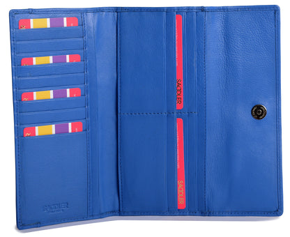 Claire RFID Leather Trifold Purse