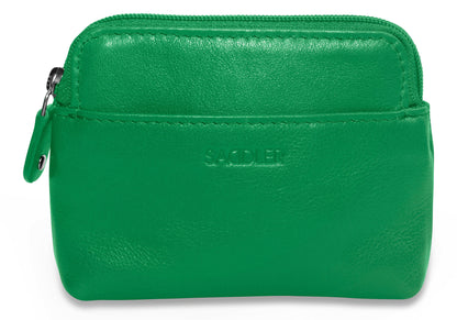 Pia RFID Leather Zip-Top Purse