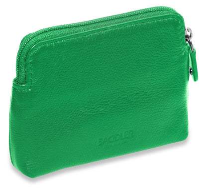 Pia RFID Leather Zip-Top Purse