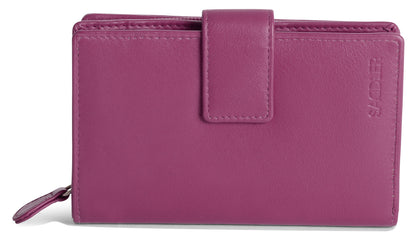 Georgie RFID Leather Double-Sided Purse
