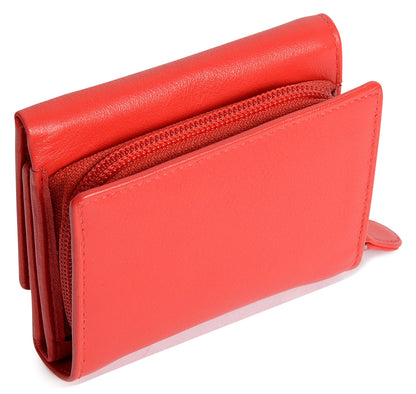 Carla RFID Leather Trifold Purse