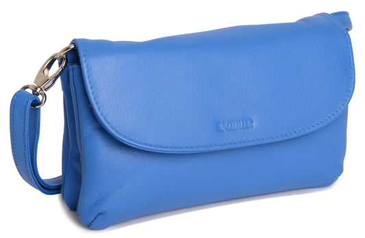 Audrey Leather Crossbody Bag & Clutch