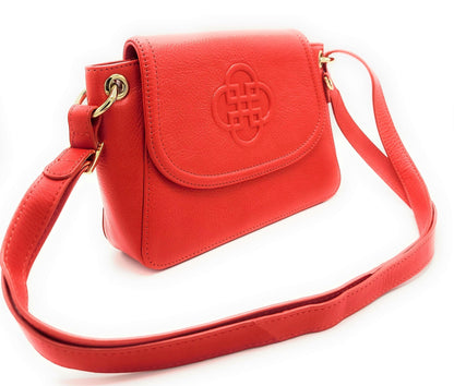 Saddler Emma Leather Designer Handbag with Ring Detail